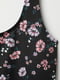 Сукня чорна в квітковий принт | 5517478 | фото 2
