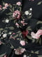 Сукня чорна в квітковий принт | 5517505 | фото 2