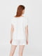 Блуза белая с цветочным принтом | 5517668 | фото 3