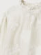 Блуза белая с декором | 5517700 | фото 2