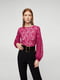 Блуза розовая с узором | 5517743