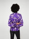 Блуза фиолетовая в цветочный принт | 5517746 | фото 3