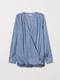 Блуза для кормящих мам синяя | 5519107