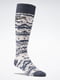 Шкарпетки сіро-білі | 5519855