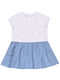 Платье бело-синее | 5516508 | фото 2