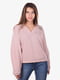 Пуловер розовый | 5522128