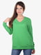 Пуловер зеленый | 5522340
