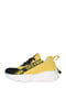 Кросівки жовто-чорні з написом | 5530298 | фото 2