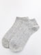 Шкарпетки сірі з візерунком | 5530612