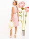 Платье розово-белое в полоску | 5530710 | фото 3