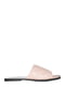 Шльопанці кольору пудри в однотонний візерунок-ромб | 5530236 | фото 3