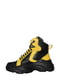 Ботинки черно-желтые | 5530973 | фото 2