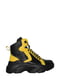 Ботинки черно-желтые | 5530973 | фото 3