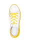 Кроссовки бело-желтые | 5530982 | фото 4