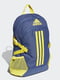 Рюкзак синьо-жовтий з логотипом | 5531533 | фото 3