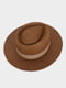 Шляпа коричневая | 5536026 | фото 3