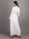 Платье белое в принт | 5537725 | фото 3