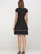 Сукня чорна з декором | 5538378 | фото 2