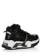 Кросівки чорні з логотипом | 5539265 | фото 3