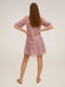 Платье розовое в принт | 5526071 | фото 5