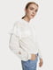 Блуза біла з візерунком | 5529337 | фото 4