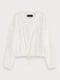 Блуза біла з візерунком | 5529337 | фото 6