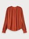 Блуза терракотового цвета | 5529417 | фото 6