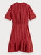 Сукня червоного кольору з візерунком | 5529430 | фото 8