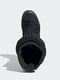 Сапоги-кроссовки черно-серые с логотипом | 5542501 | фото 4