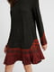 Сукня чорно-червона з орнаментом | 5540281 | фото 3