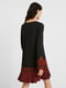 Сукня чорно-червона з орнаментом | 5540281 | фото 4
