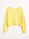 Пуловер лимонного кольору | 5541762 | фото 5