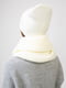 Комплект: шапка и шарф-снуд | 5541091 | фото 2