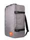 Рюкзак для ручної поклажі сірий | 5547728 | фото 2