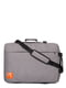 Рюкзак для ручної поклажі сірий | 5547728 | фото 5