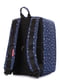 Рюкзак для ручної поклажі синій з принтом | 5547740 | фото 3