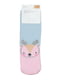 Шкарпетки рожево-блакитного кольору з принтом | 5548530