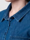 Рубашка джинсовая синяя | 5550862 | фото 3