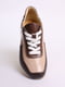 Кросівки бежево-коричневі з принтом | 5548383 | фото 5