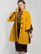 Пальто-разлетайка желтое | 5561126 | фото 3