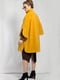 Пальто-разлетайка желтое | 5561126 | фото 4