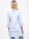 Блуза біло-блакитна в смужку | 5553633 | фото 5