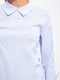 Блуза біло-блакитна в смужку | 5553633 | фото 4