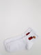 Шкарпетки білі з принтом | 5553655 | фото 2