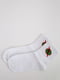 Шкарпетки білі з принтом | 5553656 | фото 2