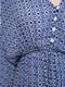 Сукня синя в принт | 5553896 | фото 5