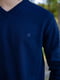 Пуловер темно-синій | 5553940 | фото 5