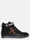 Ботинки черные с логотипом | 5552800 | фото 3