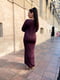 Сукня бордово-фіолетова | 5564518 | фото 4