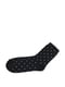Шкарпетки чорні в горошок | 5567591 | фото 2